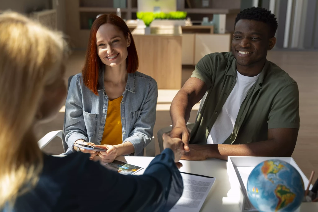 front-view-couple-excited-travel